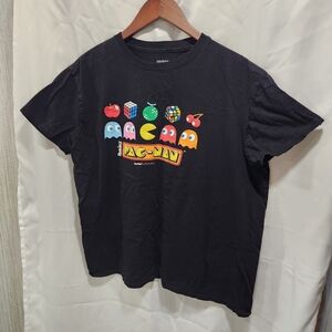 Pac-Man Rubik’s Cube Popculture Games T-Shirt‎ Men’s XL 100% Cotton Brisco